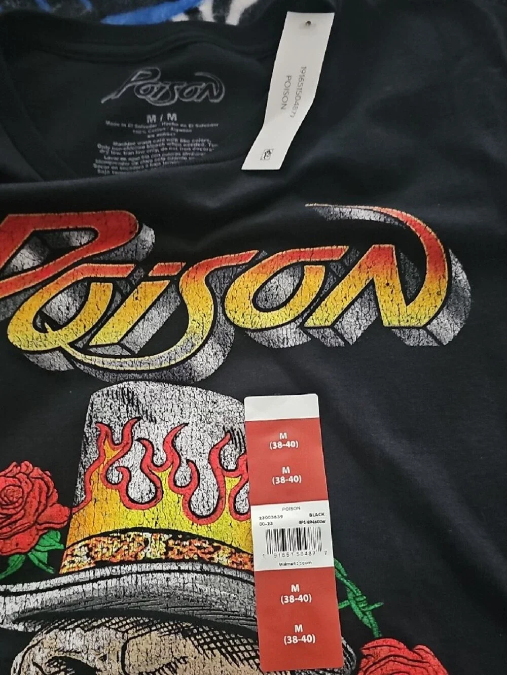 Poison Band Graphic Tee - Black
